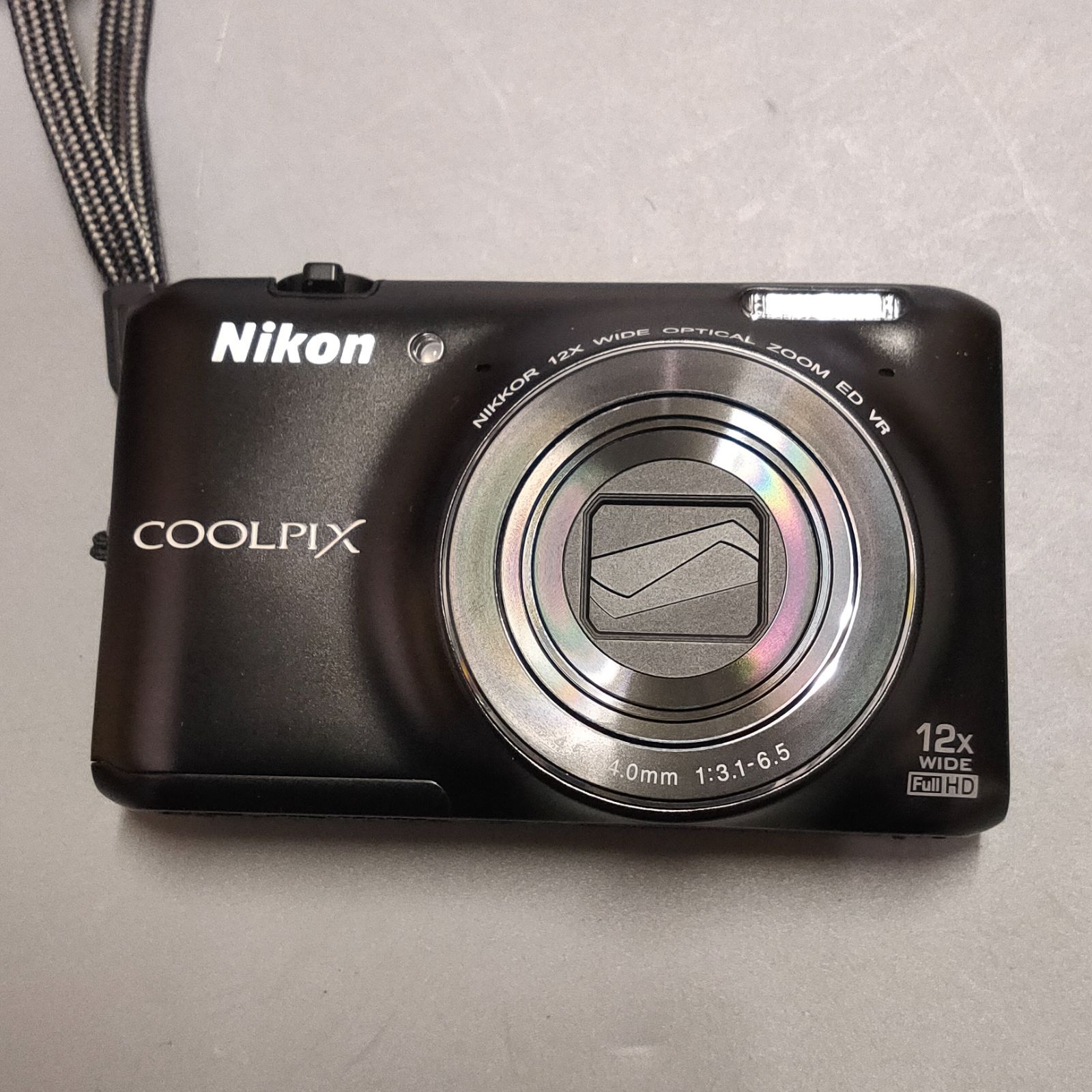 Nikon COOLPIX S6400 黒 デジタルカメラ　動作品 M1001☆動作確認済み☆◇Nikon COOLPIX S6400 付属品有◇ - メルカリ