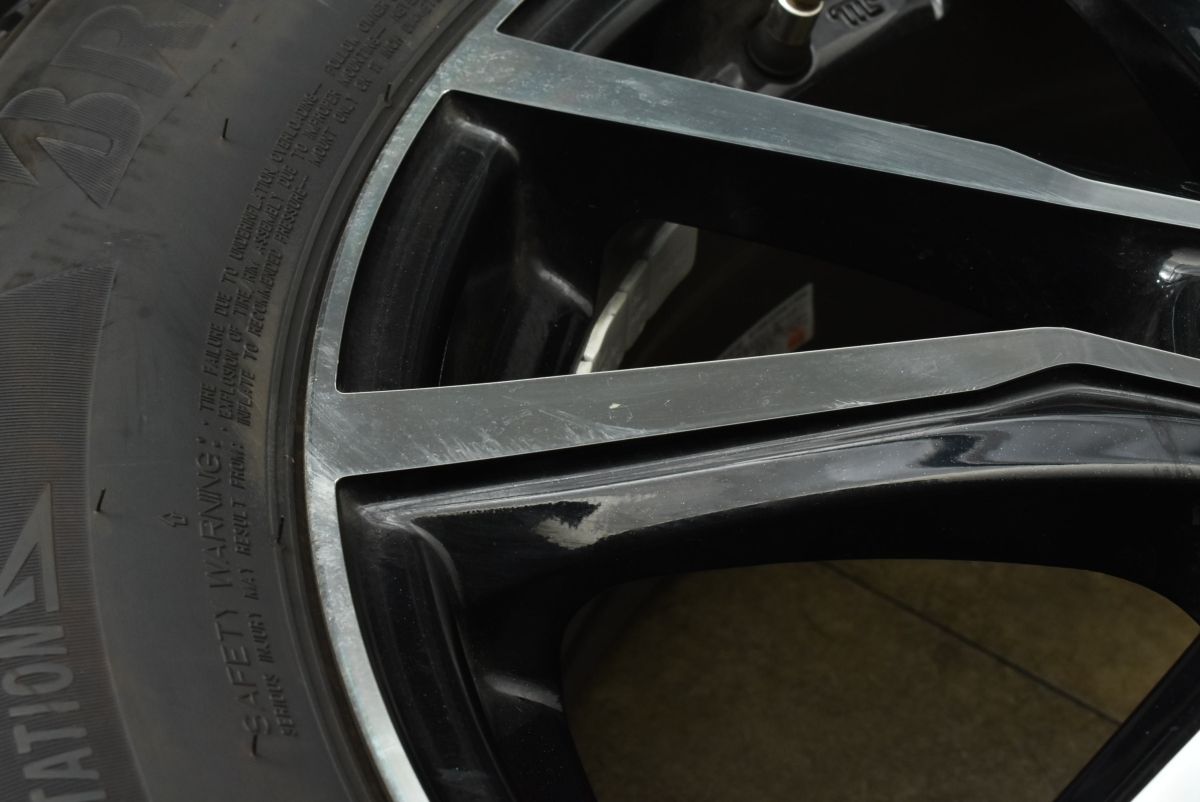  バリ溝 ストレンジャー 17 in 7 J 48 PCD 114 3 ブリヂストン ブリザック DM V 225 60 R フォレスター クロストレック エクストレイル 17インチ タイヤ ホイールセット