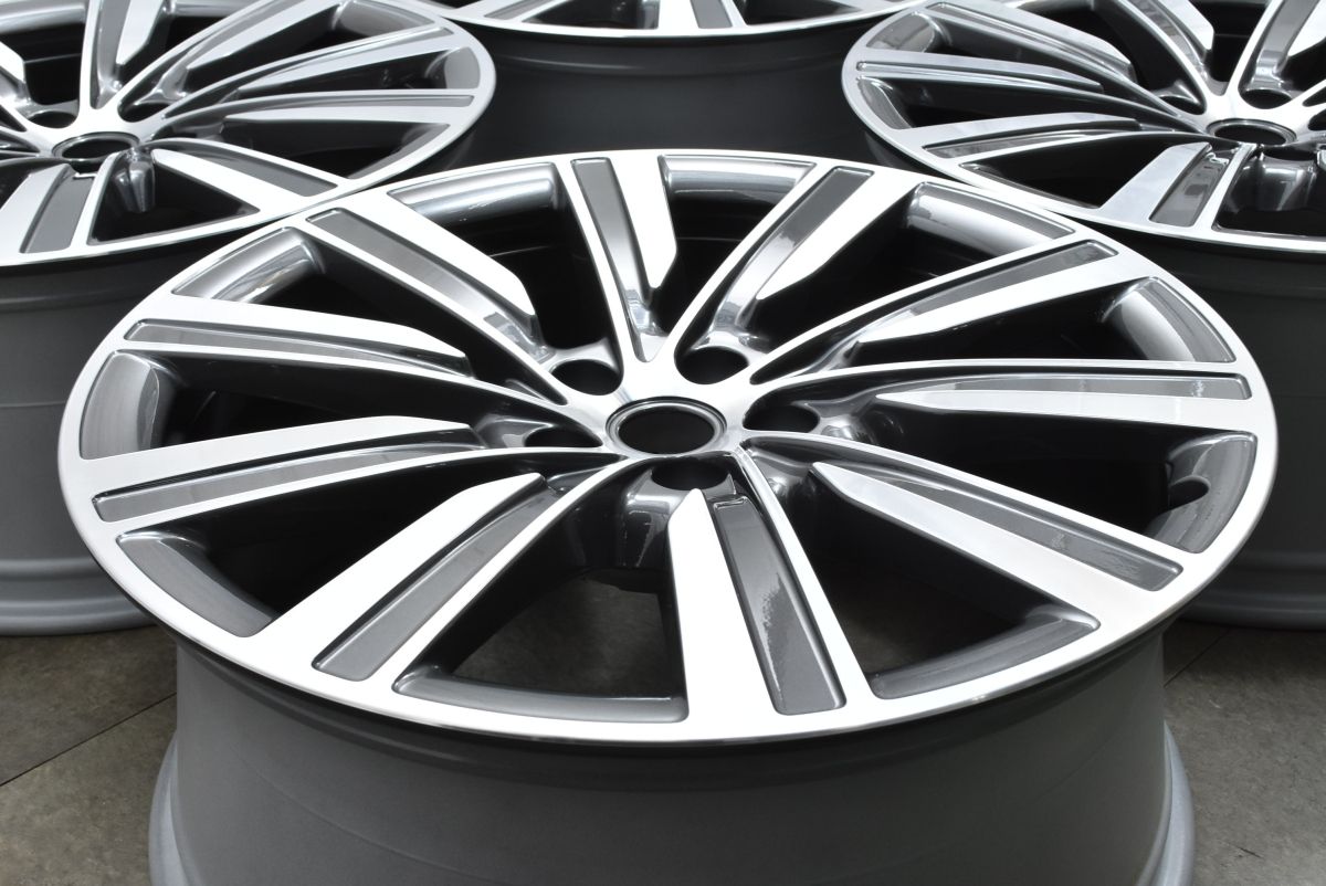 ランドローバー レンジローバー OP 22 in 9 5 J 42 PCD 120 スタイル1073 ダイヤモンドターンドダークグレイコントラスト