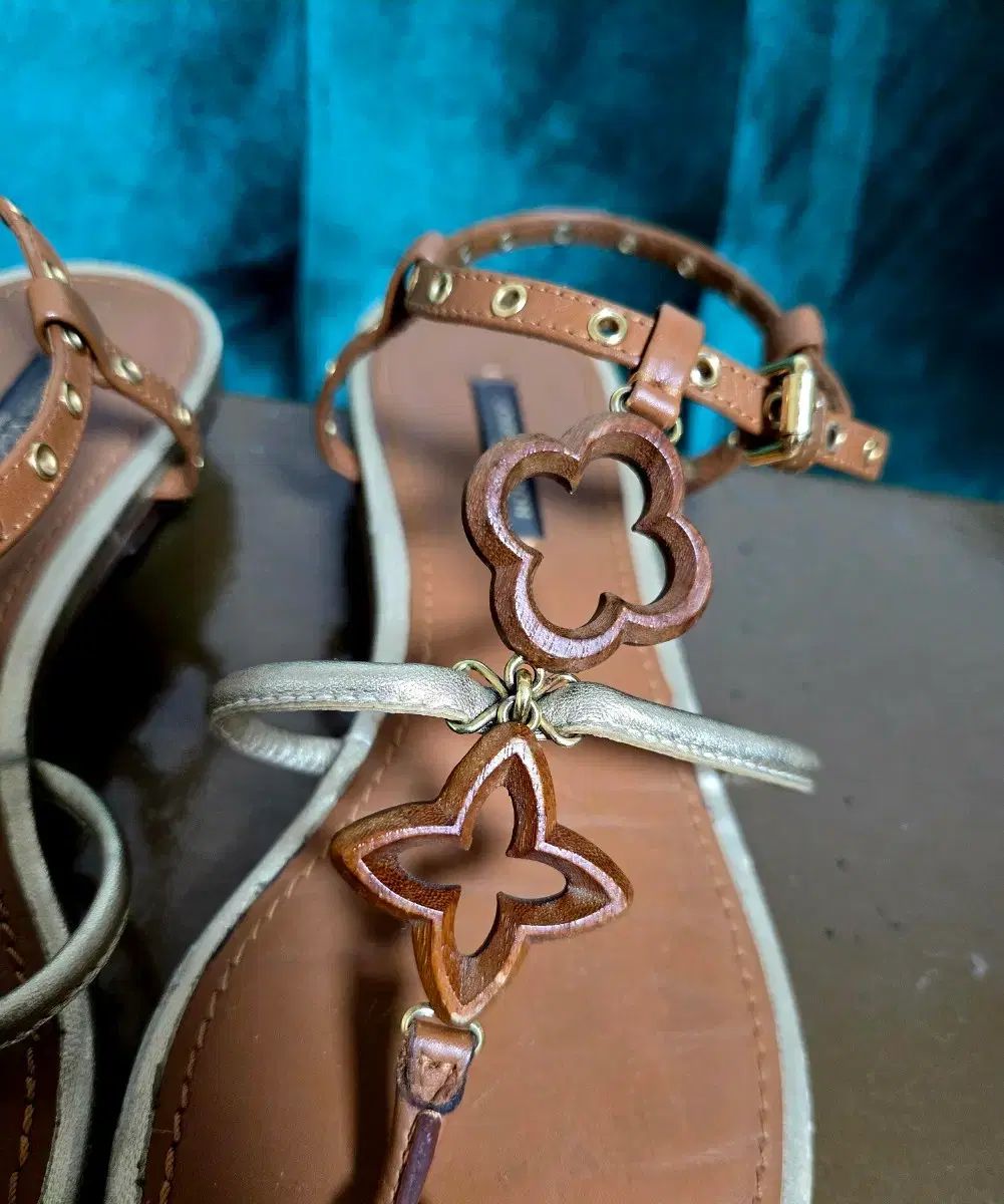 ルイヴィトン モノグラム フラワー サンダル 36