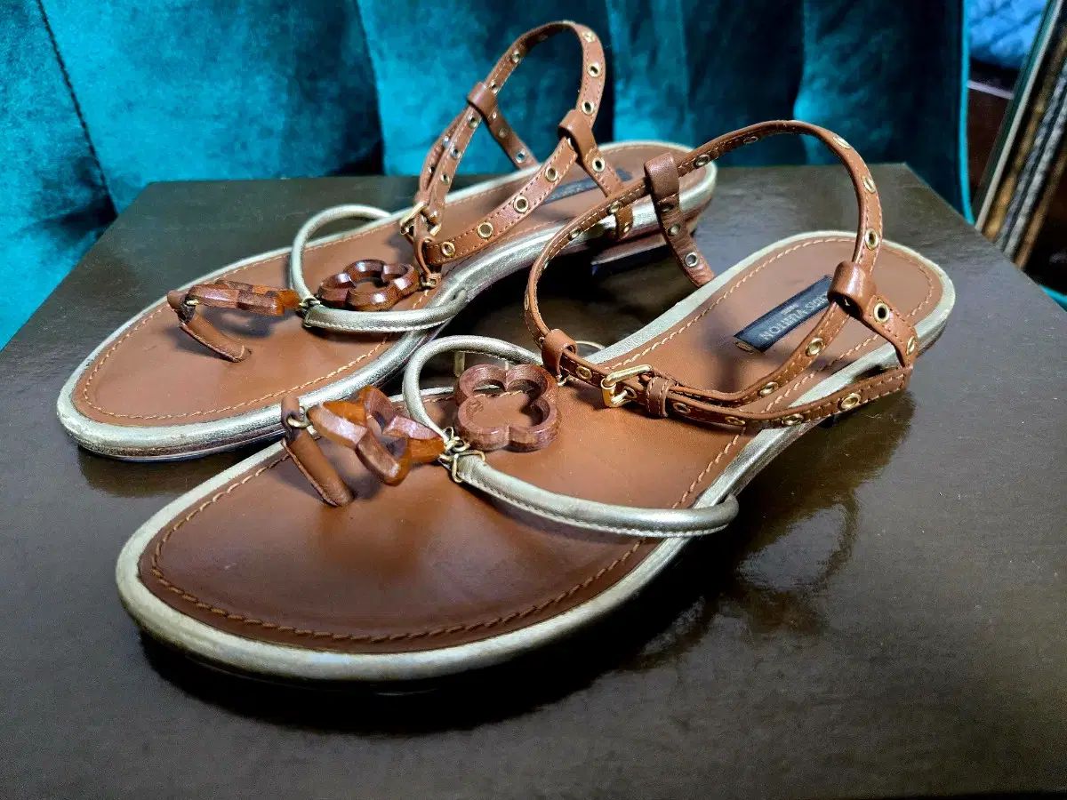 フラワー サンダル