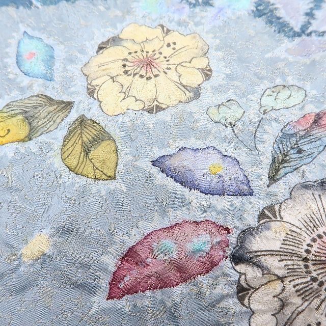  百華 Y 4184 翠山工房 桐屋の辻が花 金通し 絞り 手縫い仕立て トールサイズ 正絹 訪問着 着物 訪問着 付け下げ 着物