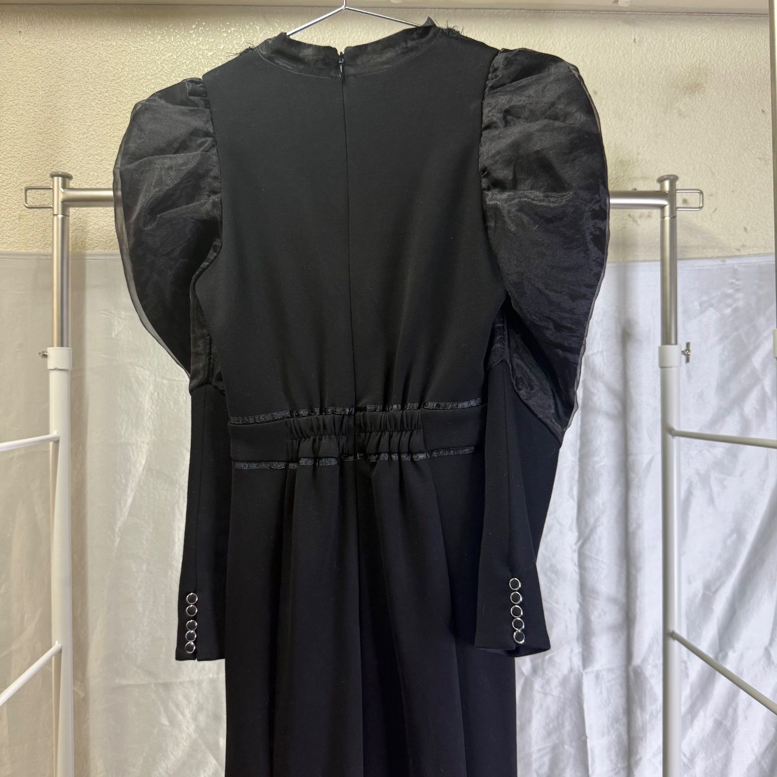 Riu Crossed lines ponte dress - メルカリ