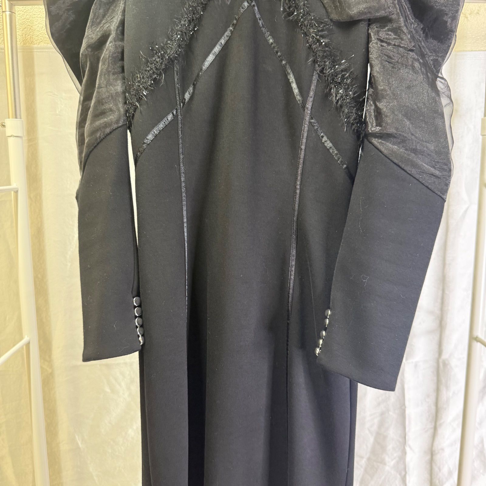 Riu Crossed lines ponte dress - メルカリ