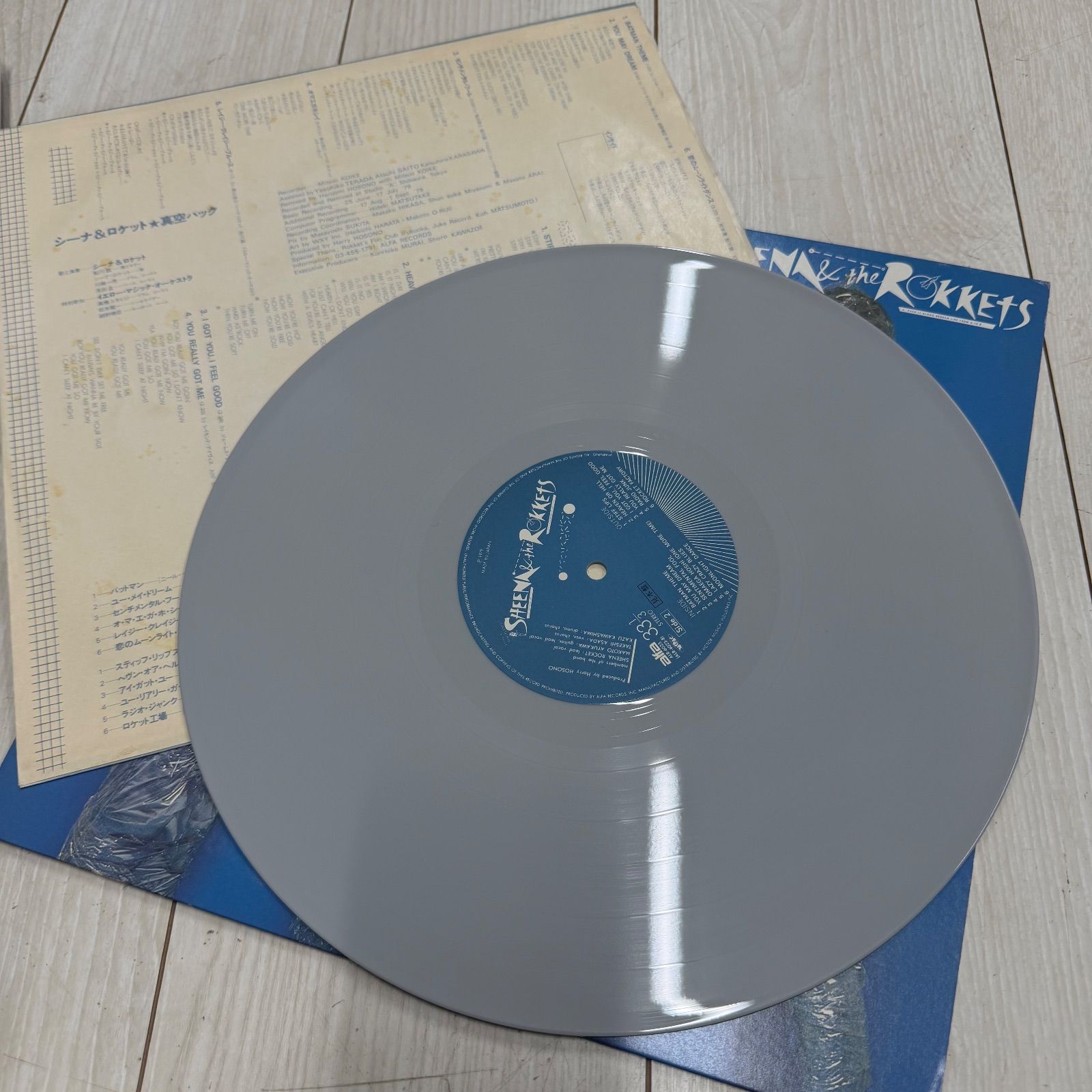 稀少‼︎ 見本盤 SHEENA AND THE ROKKETS LPレコード 【公式通販】