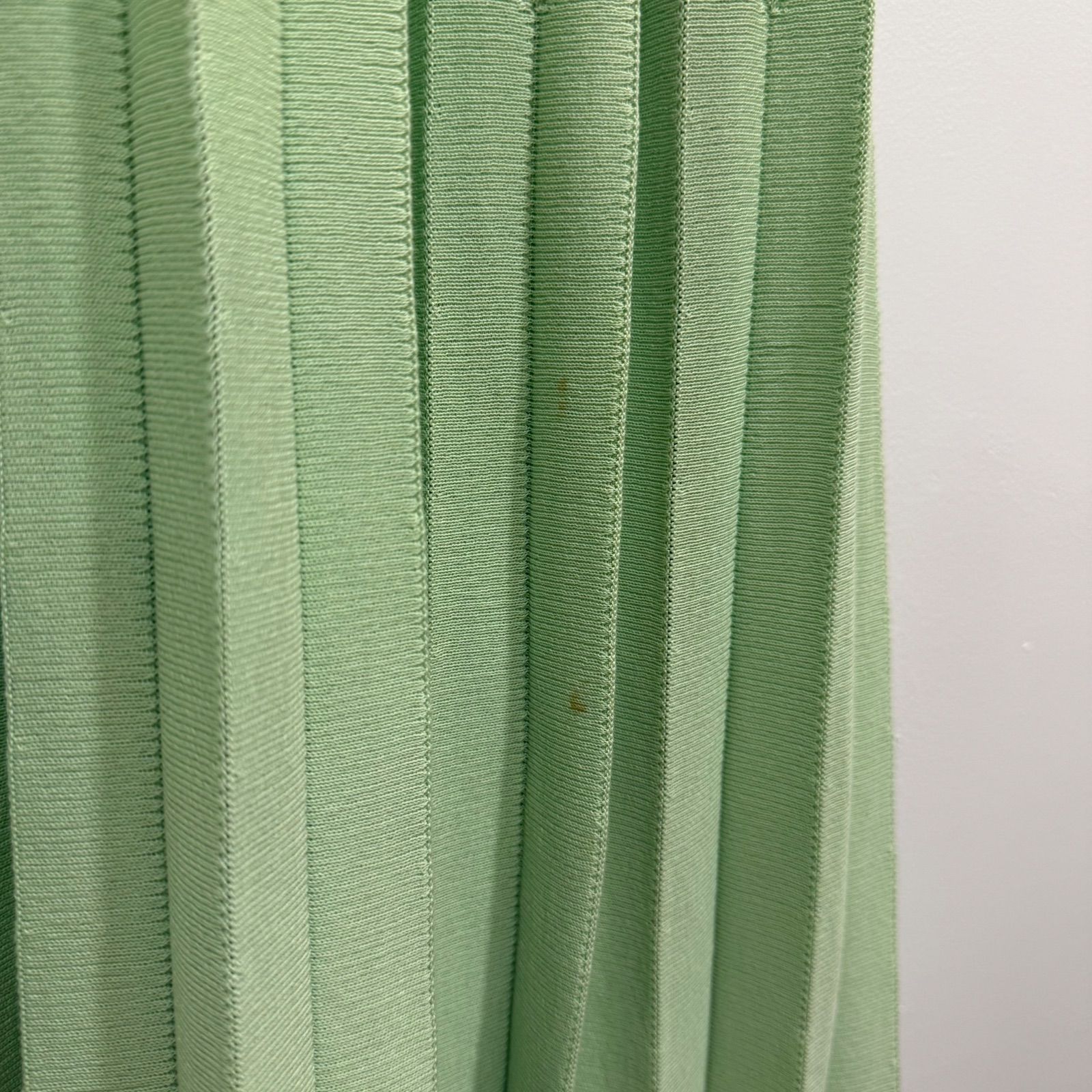 Gプリーツニットスカート グリーン