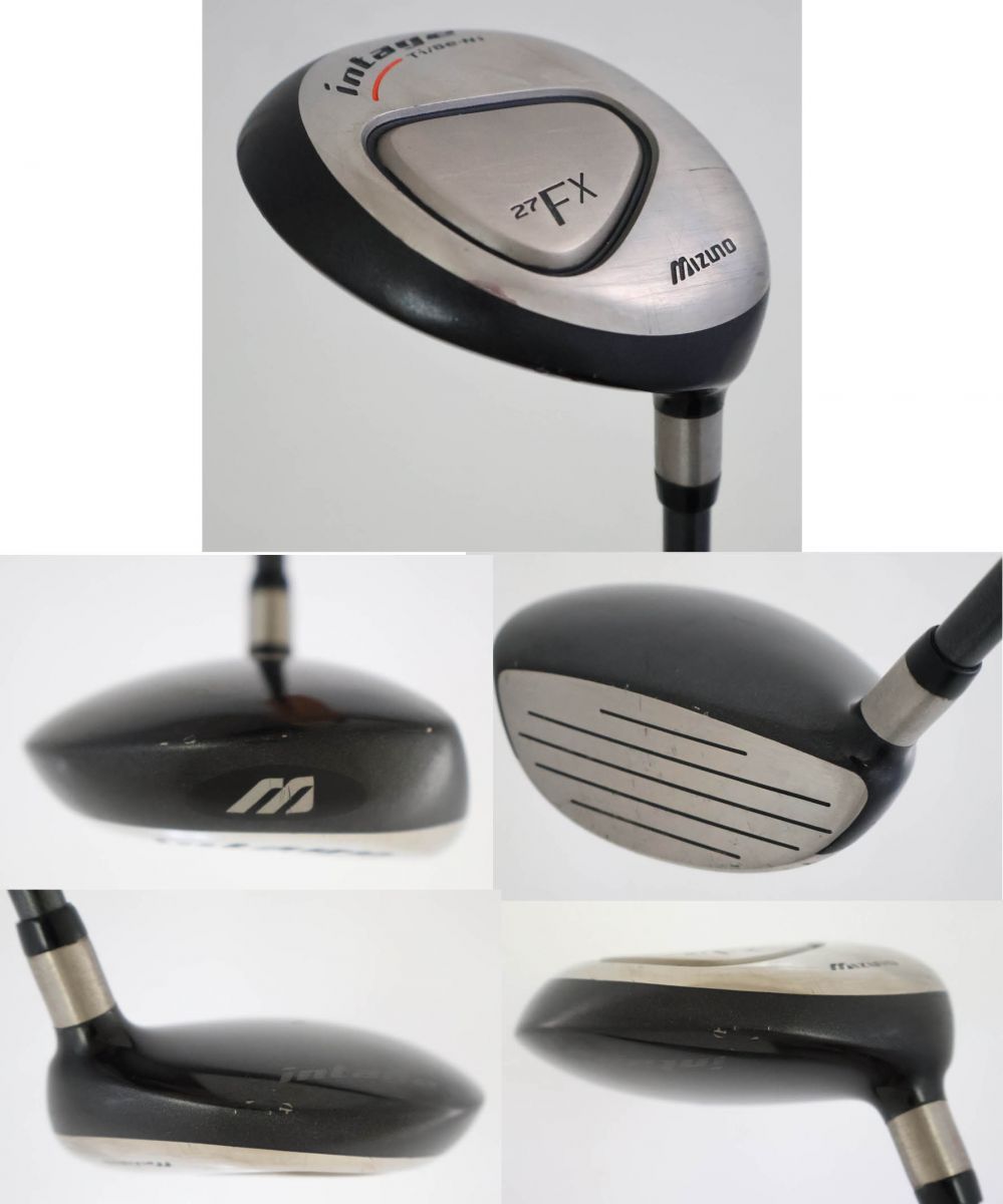  5 W＆7 W＆9 W 3本セット MIZUNO ミズノ intageフェアウェイウッド＆intage FX フェアウェイウッド オリジナルカーボン R 83803 フェアウェイウッド メンズ