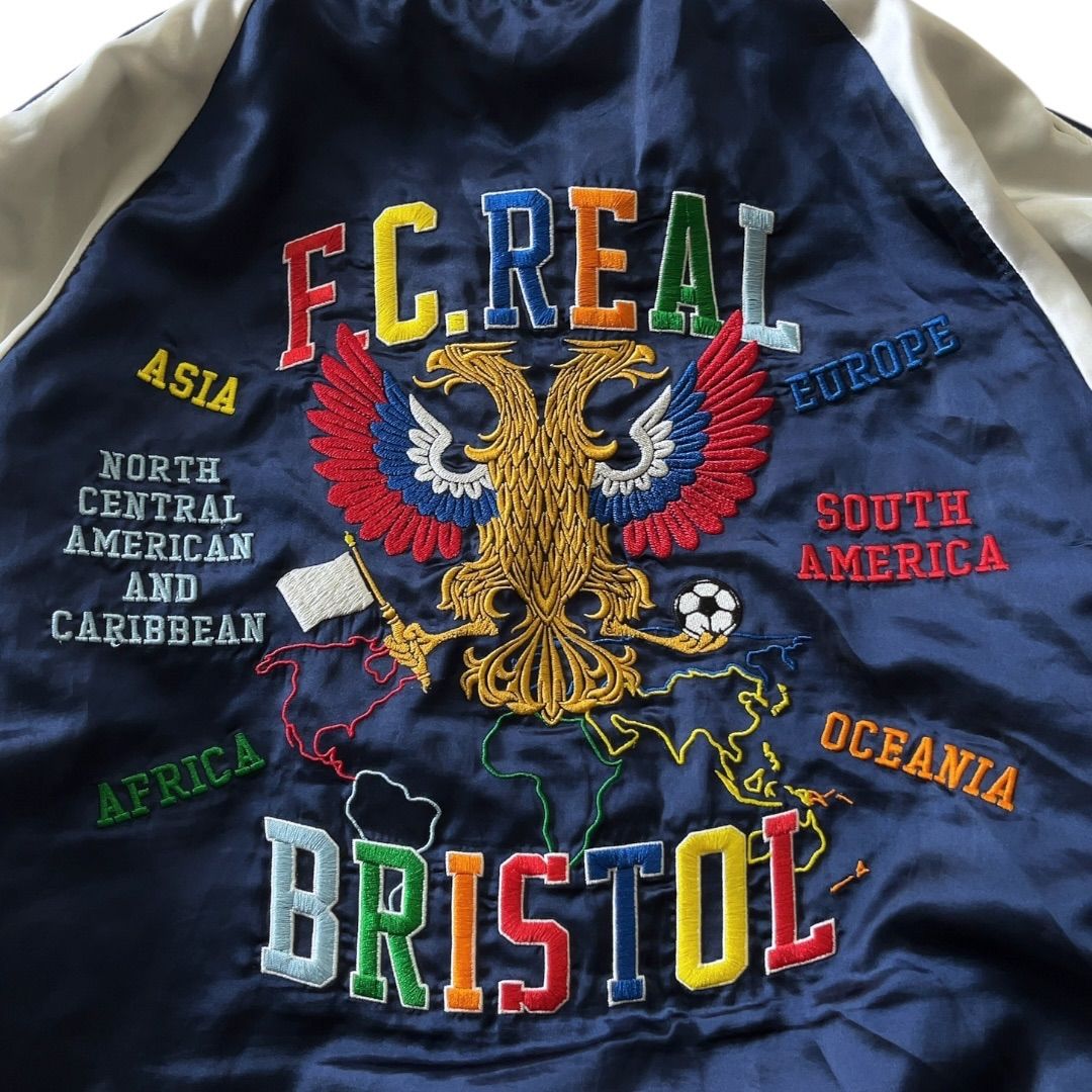 18SS F.C.Real Bristol REVERSIBLE PDK JACKET リバーシブルスカジャン 18SS F.C.Real Bristol REVERSIBLE PDK JACKET リバーシブルスカジャン