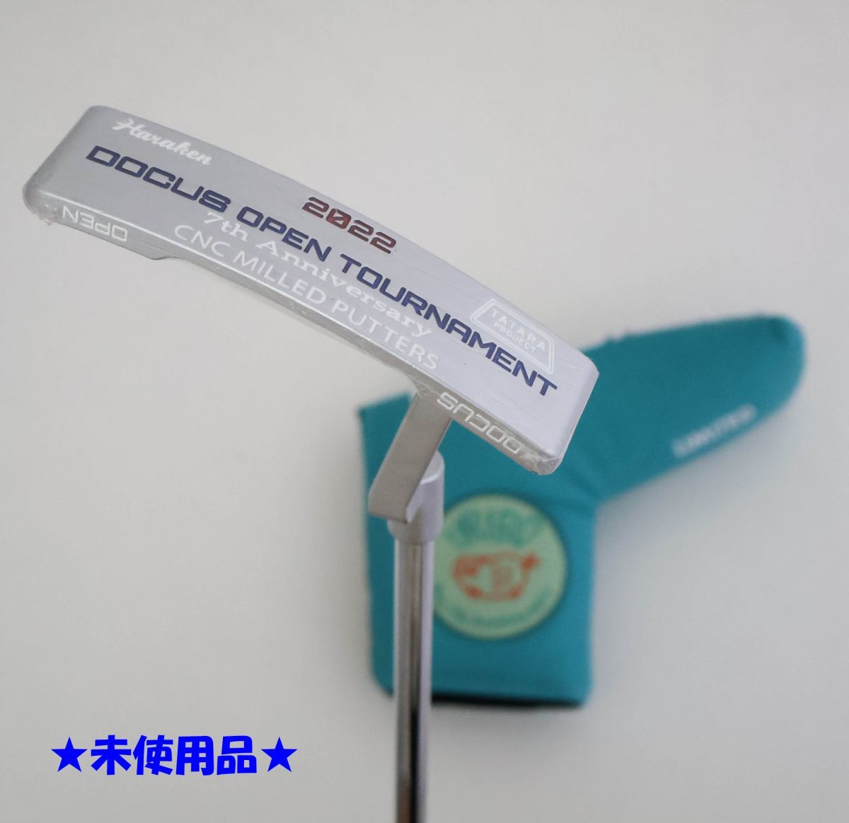 定価110 000 7 th Anniversary パター DOCUS OPEN 2025 HARAKEN × TATARA PROJECT 特別記念モデル 84108