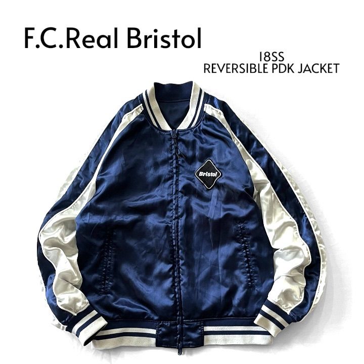 18SS F.C.Real Bristol REVERSIBLE PDK JACKET リバーシブルスカジャン