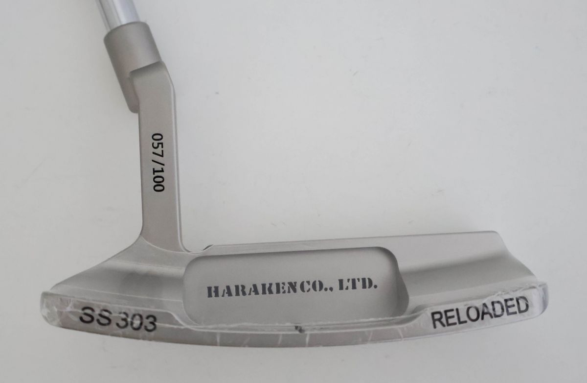 定価88 000 50本 HARAKEN DOCUS DESIGN パター SILVER シルバー オリジナルスチール 84109