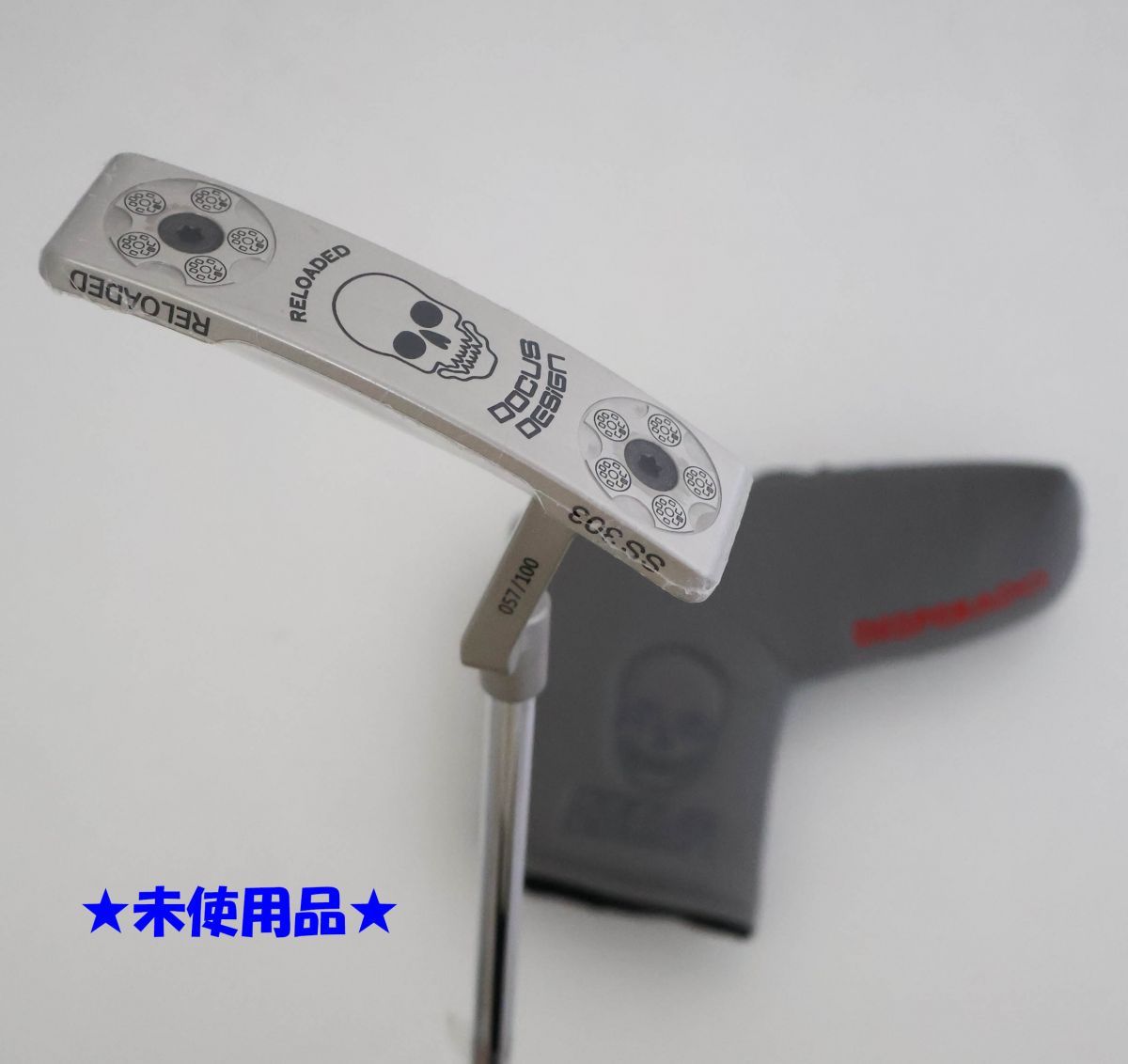 ● 定価88 000 50本 HARAKEN DOCUS DESIGN パター SILVER シルバー オリジナルスチール 84109