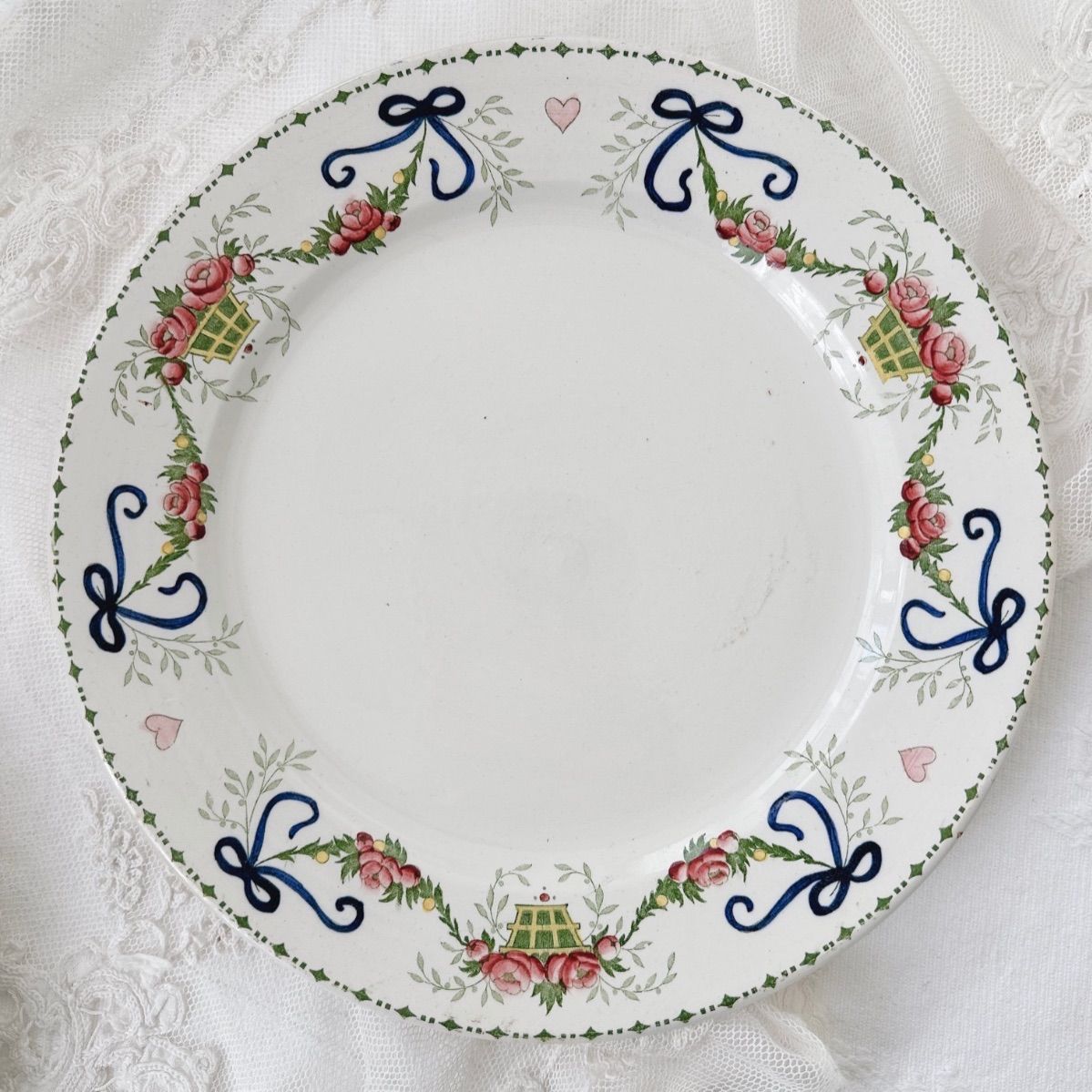 サルグミンヌ Sarregumines レース リボン　パニエプレート【B】 サルグミンヌ Sarregumines レース リボン パニエプレート【B】