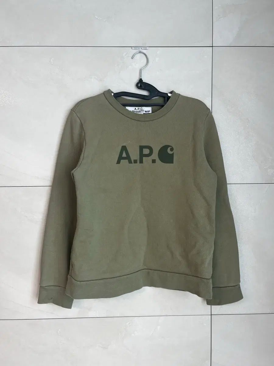 Carhartt×A.P.C.コラボ スウェット カーキ M