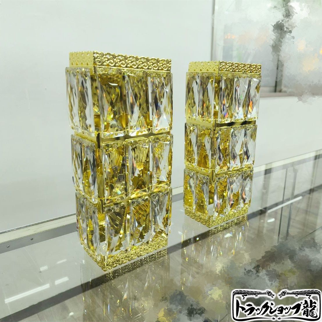 2個セット トラック シャンデリア デコトラ 新品即納 壁掛 