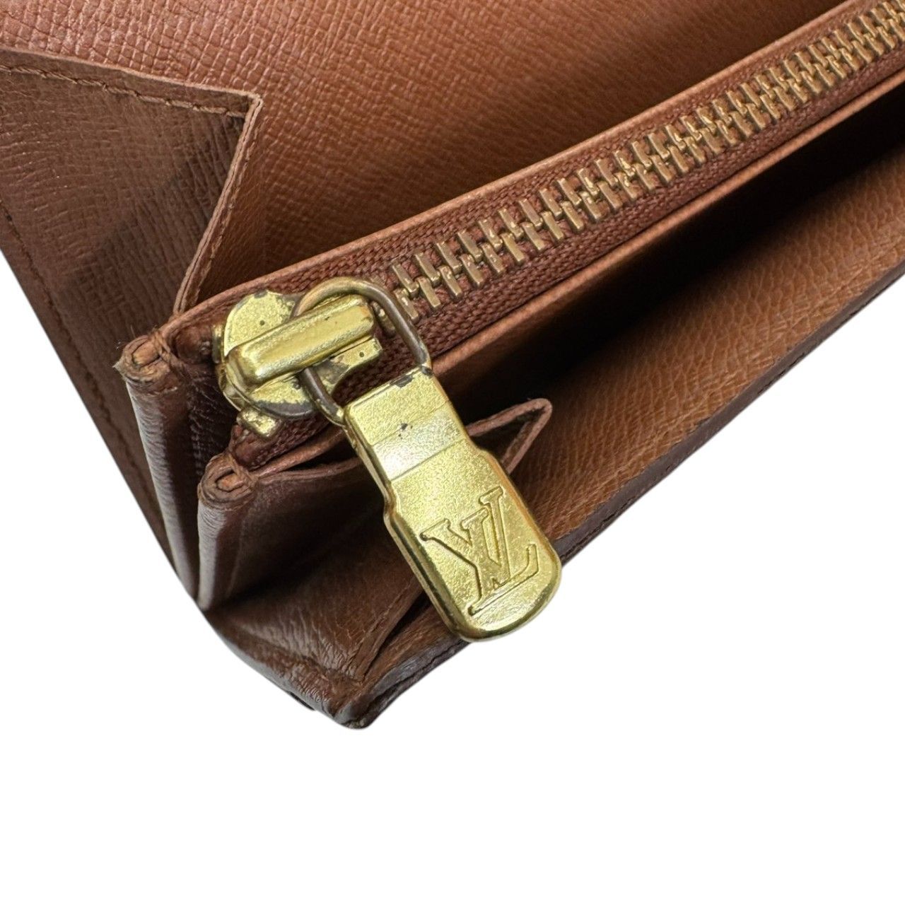 LOUIS VUITTON ルイヴィトン モノグラム ポルトフォイユ・クレディ 長