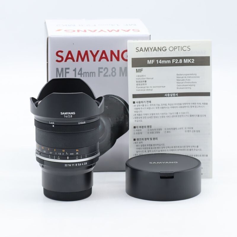 SAMYANG 単焦点広角レンズ MF 14 mm F 2.8 MK 2 ソニー FEマウント フルサイズ対応