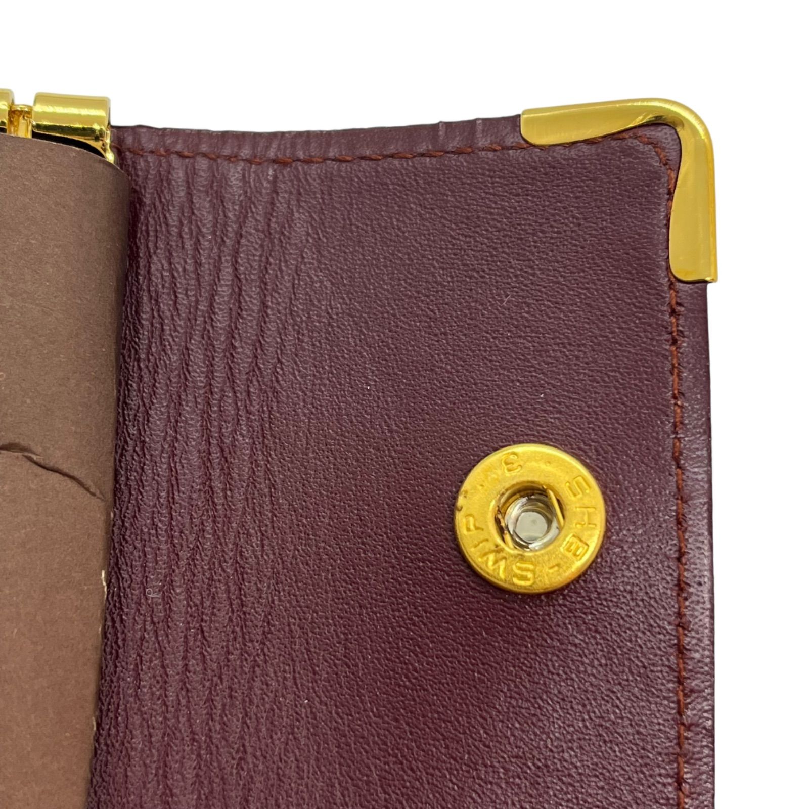 管2512-49】Cartier カルティエ Must de Cartier 4連 キーケース