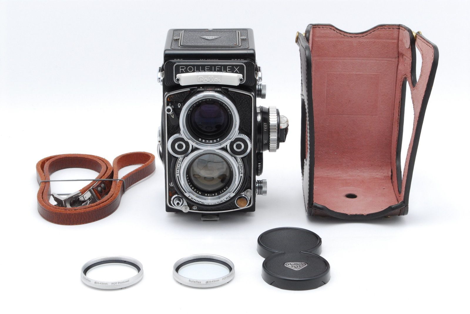 ローライ ローライフレックス 二眼カメラ Rollei Rolleiflex 2.8 F TLR Camera Planar 80 mm f|2.8