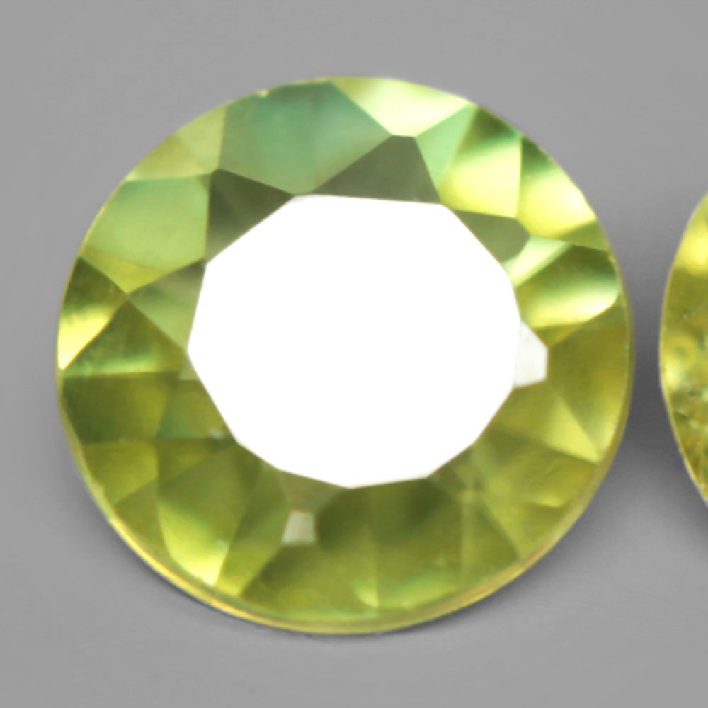 天然スフェーンルース 2個組 0.98ct:8046】非加熱 マダガスカル産