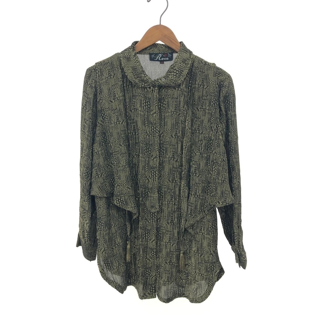 インポートロッサ　Import ROSSA レース　ロングブラウス 中古・古着通販】import Rossa (インポートロッサ) レースブラウス