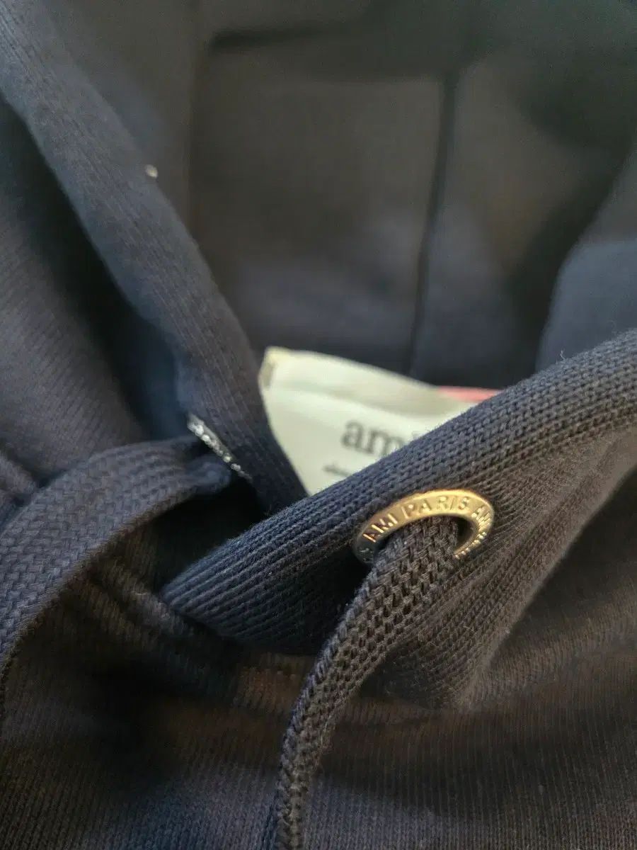  ami アミ WHO フーディー Tシャツ ネイビー レディース S サイズ パーカー トップス