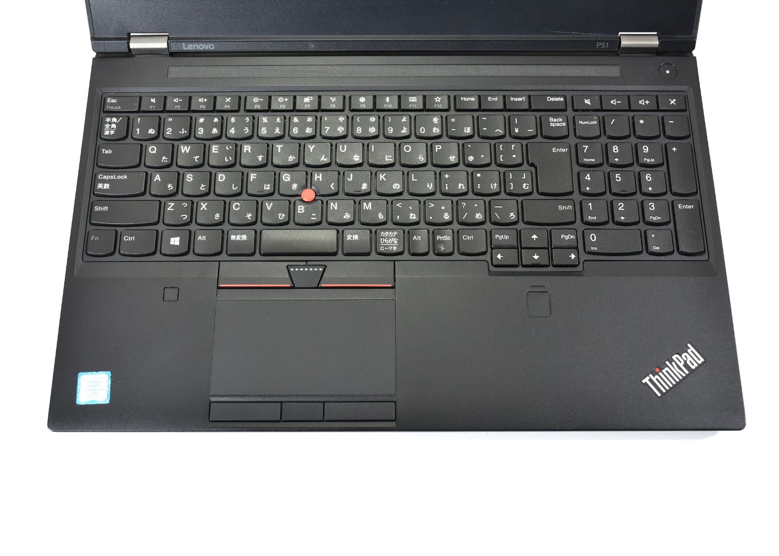 Lenovo ThinkPad P 51 Mobile Workstation Core i 7 7820 HQ メモリ16 G NVMe SSD 512 15 6インチ NVIDIA Quadro M 2200 4 GB ノート