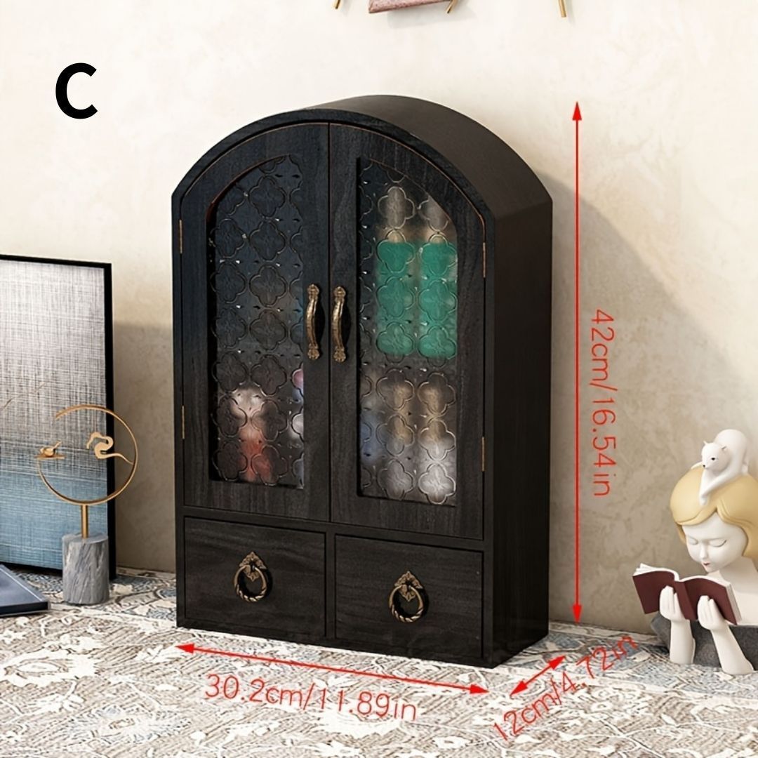 壁掛けキャビネット ニュージーランド産 パイン材 ヴィンテージアーム