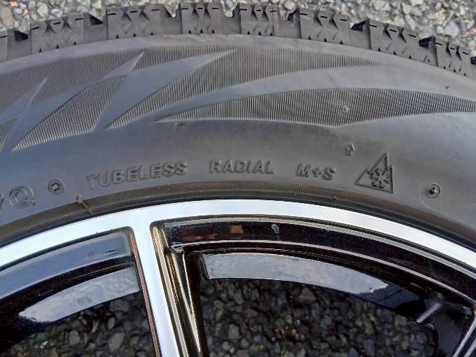  Gspeed P 02 ホイール スタッドレスタイヤ BLIZZAK VRX 2 235 50 R 18 アルファード ヴェルファイア クラウン等へ 18インチ タイヤ ホイールセット