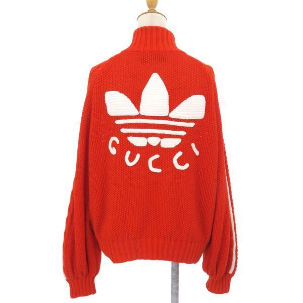 グッチ アディダス/ニットジャケット 693833【Bランク】【中古