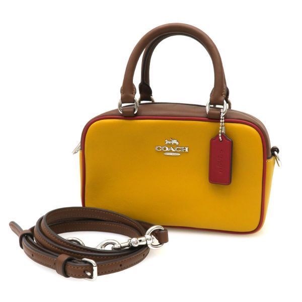 コーチ サッチェル クロスボディ･カラーブロック CT 883 Aランク