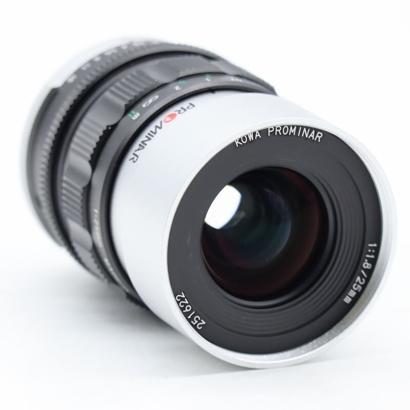 Kowa 単焦点レンズ 25 mm F 1 8 シルバー マイクロフォーサーズ SV