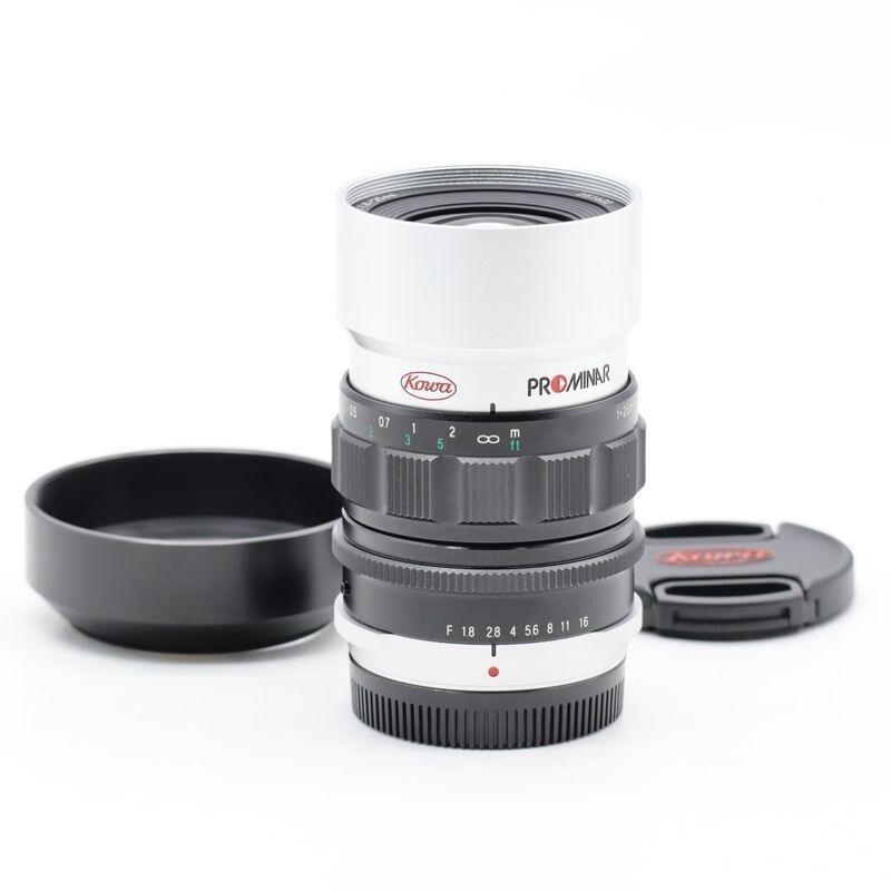Kowa 単焦点レンズ 25 mm F 1.8 シルバー マイクロフォーサーズ SV