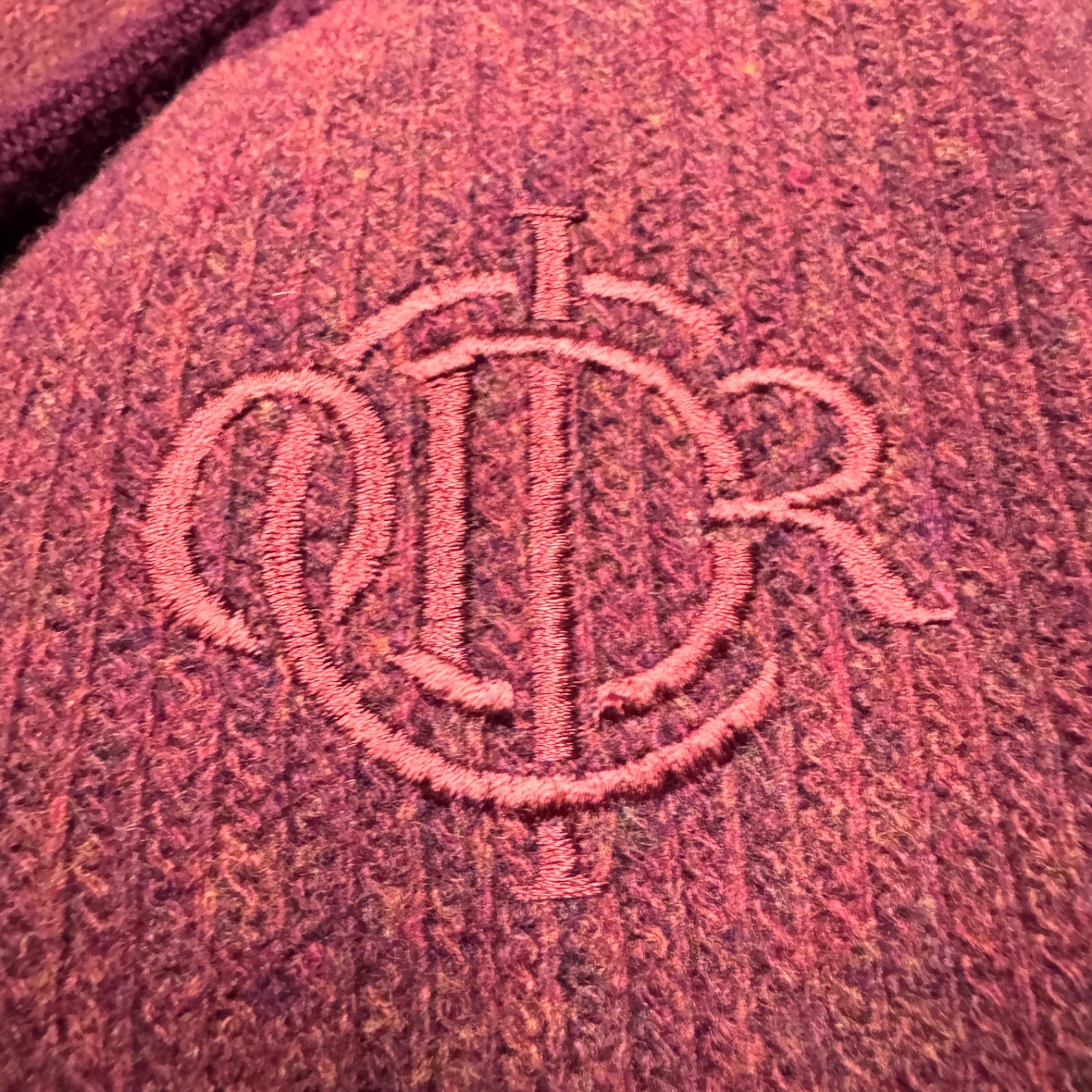 クリスチャンディオールスポーツ テーラードジャケット　ウール エンブレム クリスチャンディオールスポーツ テーラードジャケット ウール