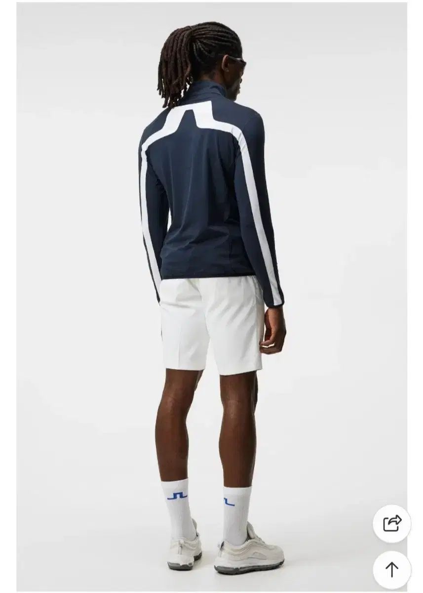 J.LINDEBERG メンズ ジップアップジャケット ネイビーカモフラ 購入 XL