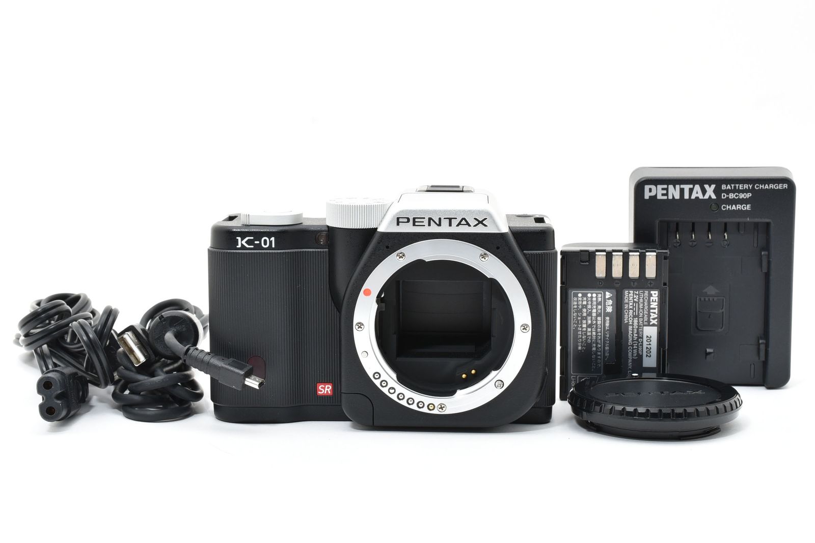 ペンタックス PENTAX K 01 ボディ ブラックxブラック ≪外観動作良好 ≫ N 16