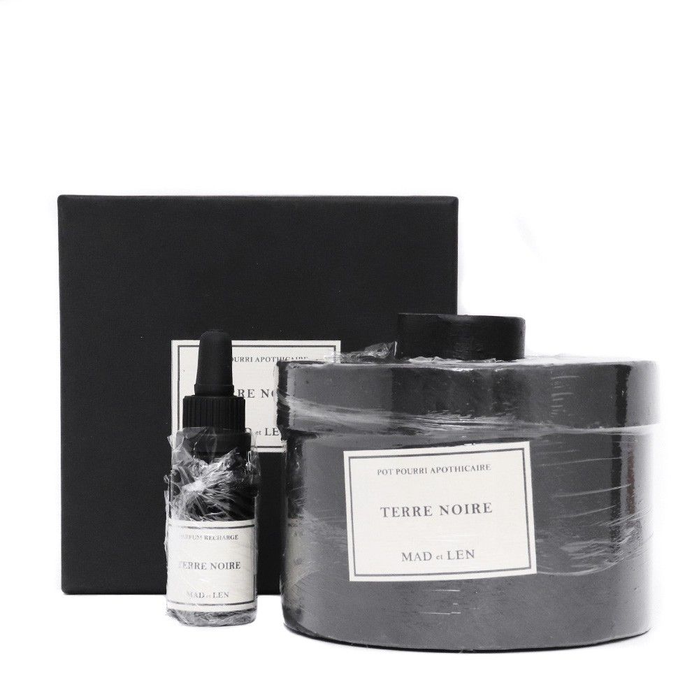 ♥ MAD ET LEN POT POURRI LAVA ROCK SMALL TERRE NOIRE