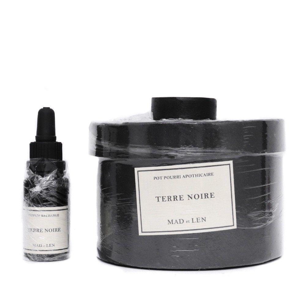 MAD ET LEN POT POURRI LAVA ROCK SMALL TERRE NOIRE