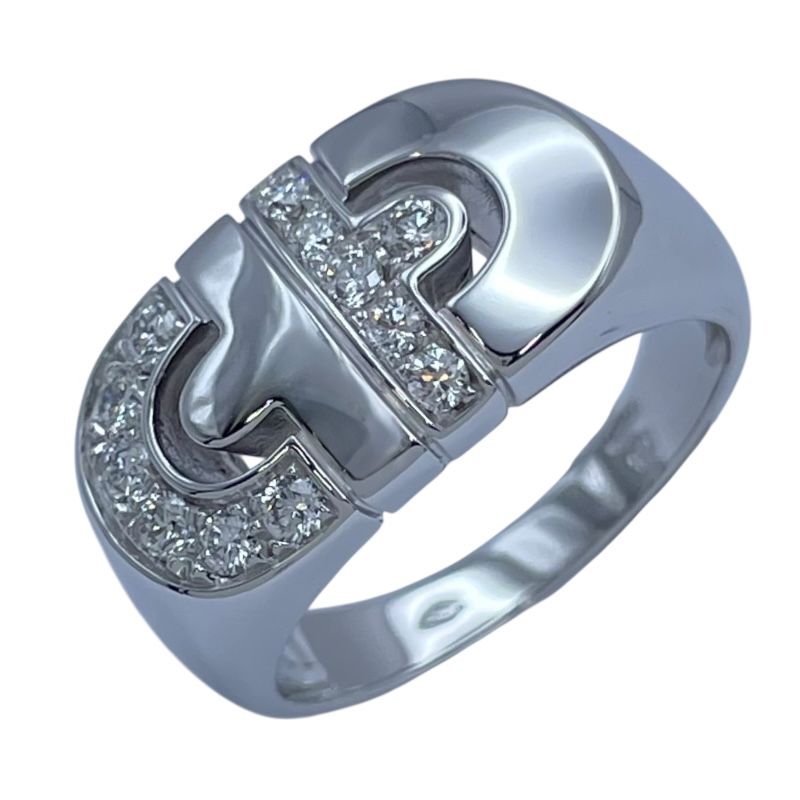 ブルガリ BVLGARI パレンテシリング ホワイトゴールド 750 ジュエリー