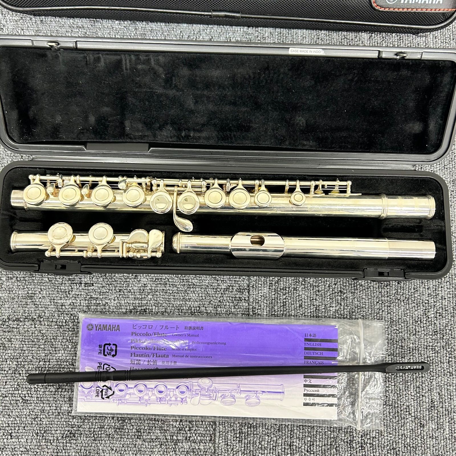 YAMAHA フルート 221 ヤマハ ハードケースセット - メルカリ