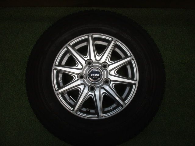 み ザックJP 710 165 80 R 13 スタッドレスタイヤ４本SET タウンエース ライトエース 13インチ装着車