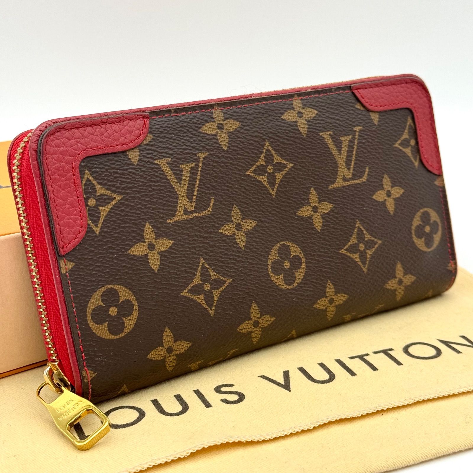 ルイヴィトン LOUIS VUITTON 長財布 ジッピーウォレット ラウンド