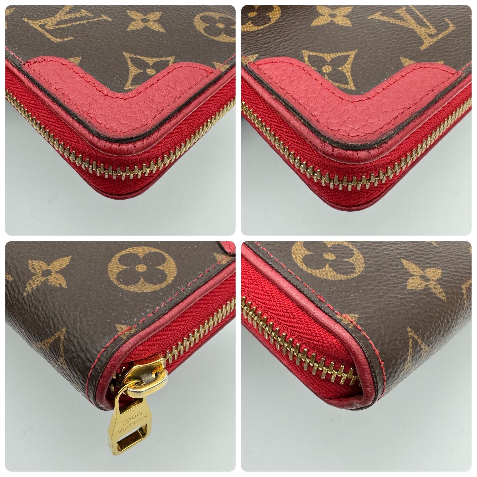 ルイヴィトン LOUIS VUITTON 長財布 ジッピーウォレット ラウンド