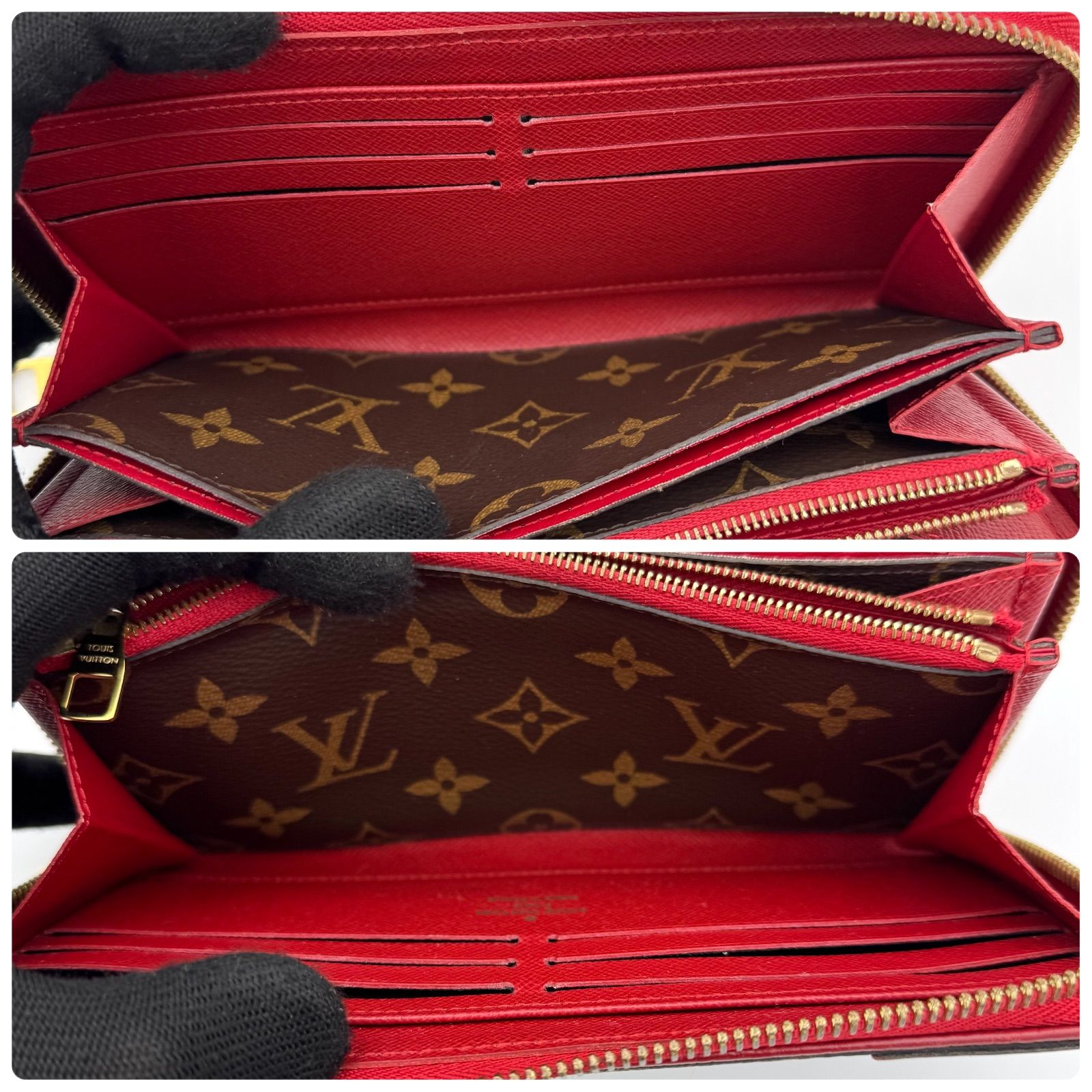 ルイヴィトン LOUIS VUITTON 長財布 ジッピーウォレット ラウンド