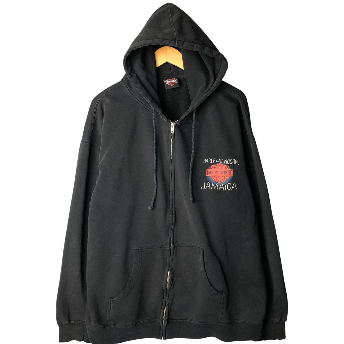 古着 ハーレーダビッドソン Harley-Davidson スウェットフルジップ 