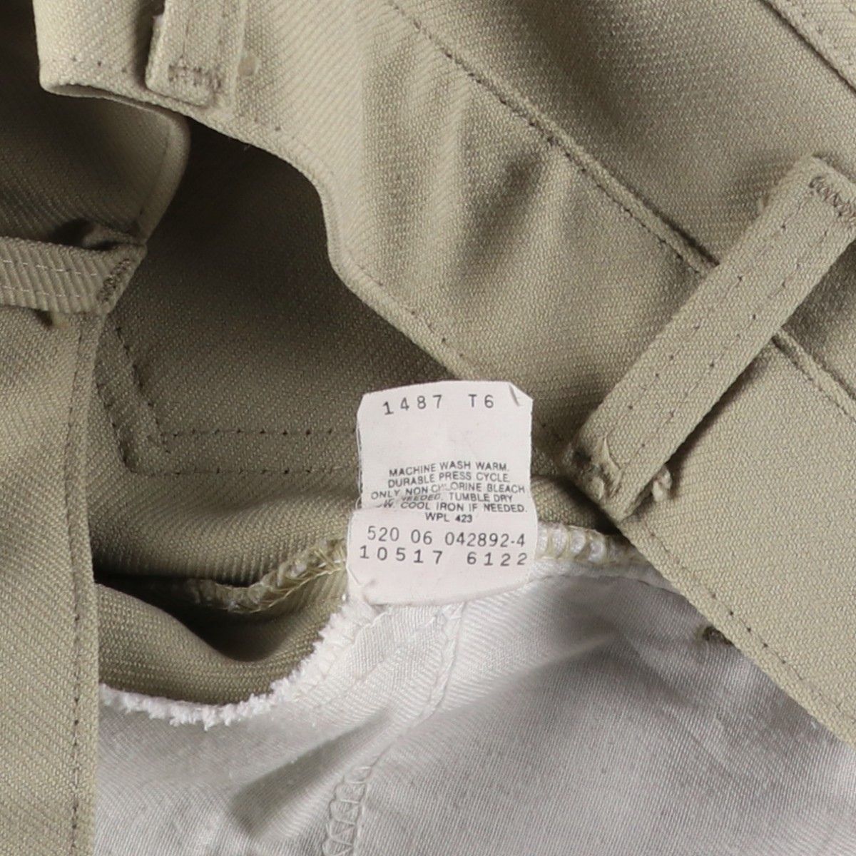古着 ~90年代 リーバイス Levi's STA-PREST スタプレ 10517-6122
