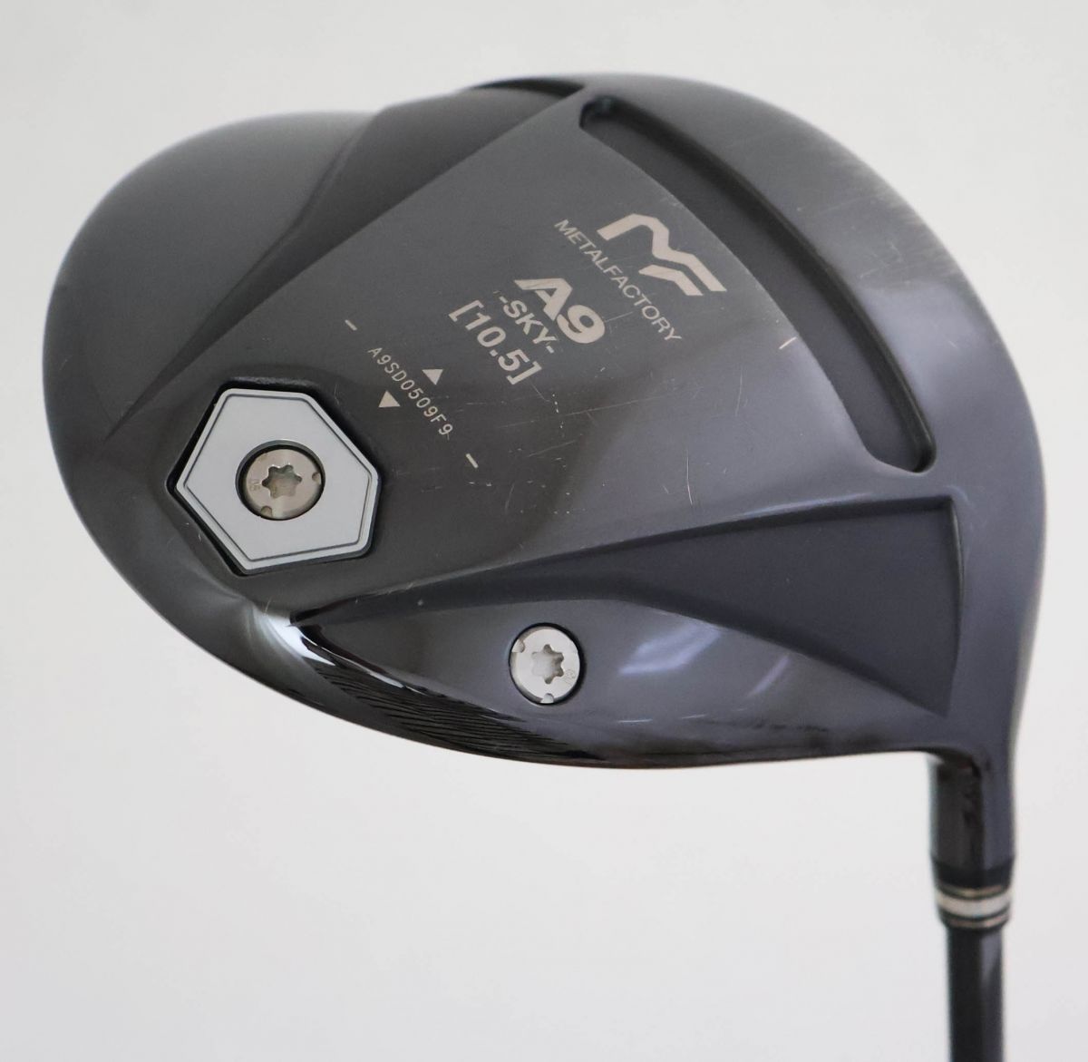 ○メタルファクトリー A9-SKY-ドライバー コスモブラック 10.5
