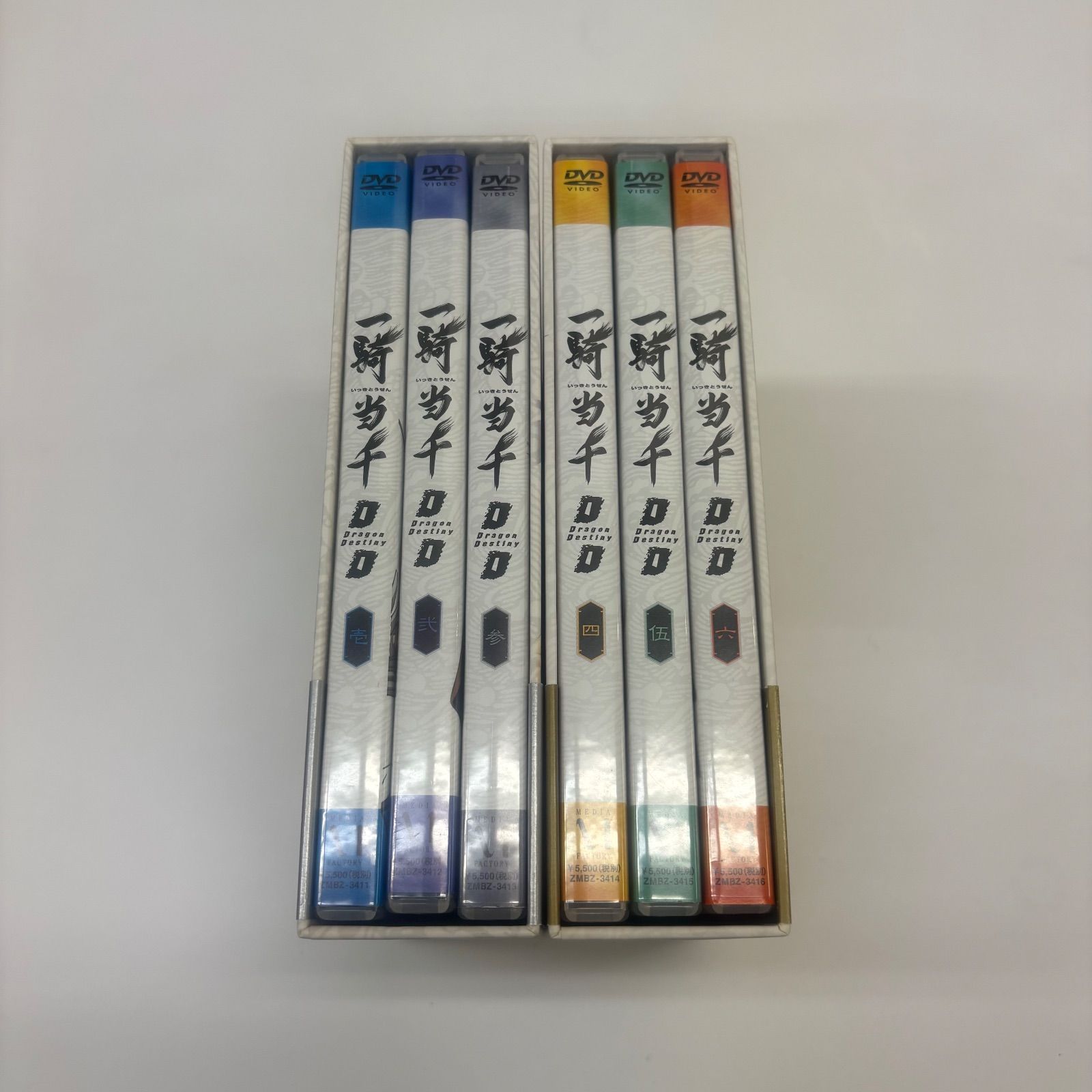 K4140☆一騎当千 Dragon Destiny 2期 DVD BOX 全6巻 いっきとうせん