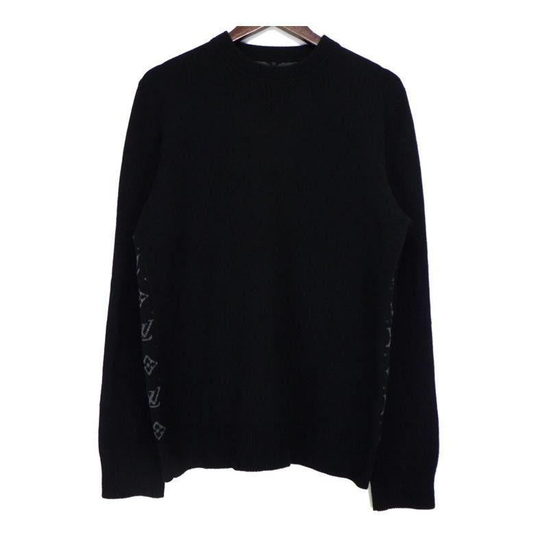 LOUIS VUITTON 19AW モノグラム　ニットXL HGN41WIXW ルイヴィトン LOUIS VUITTON 19AW 【 HGN41WIXW 】 ハーフアンドハーフ