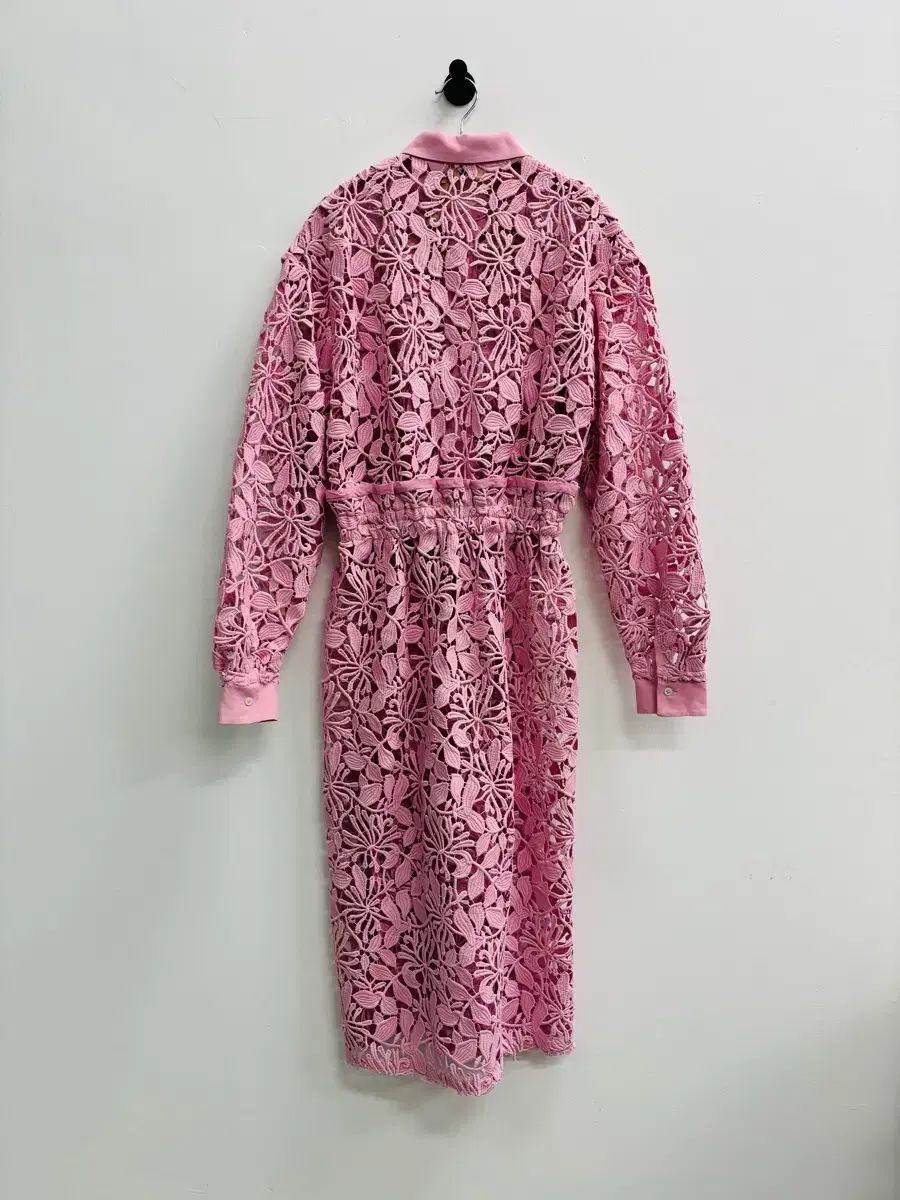 No21 (ナンバー투エンワン) ピンク レース シャツ 割引 ONE PIECE